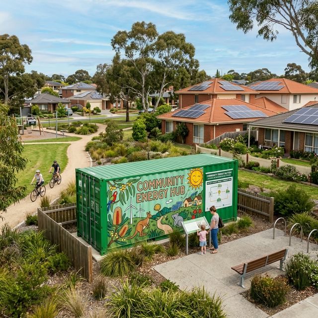Community Batteries: Can They Replace a Home Battery?